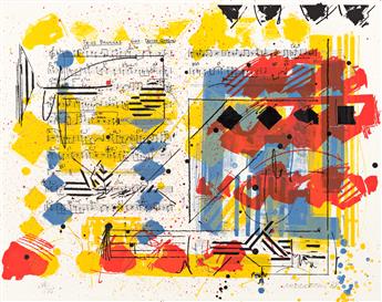 SAM MIDDLETON Group of 4 color lithographs.